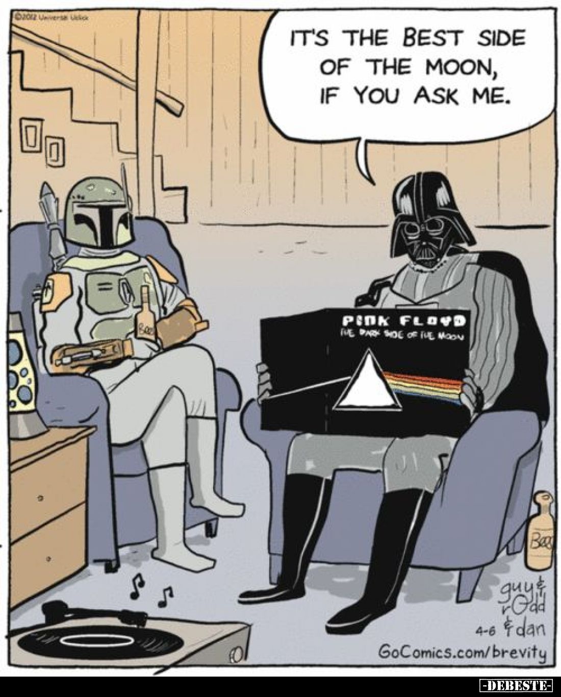 It's the best side of the moon, if you ask me.