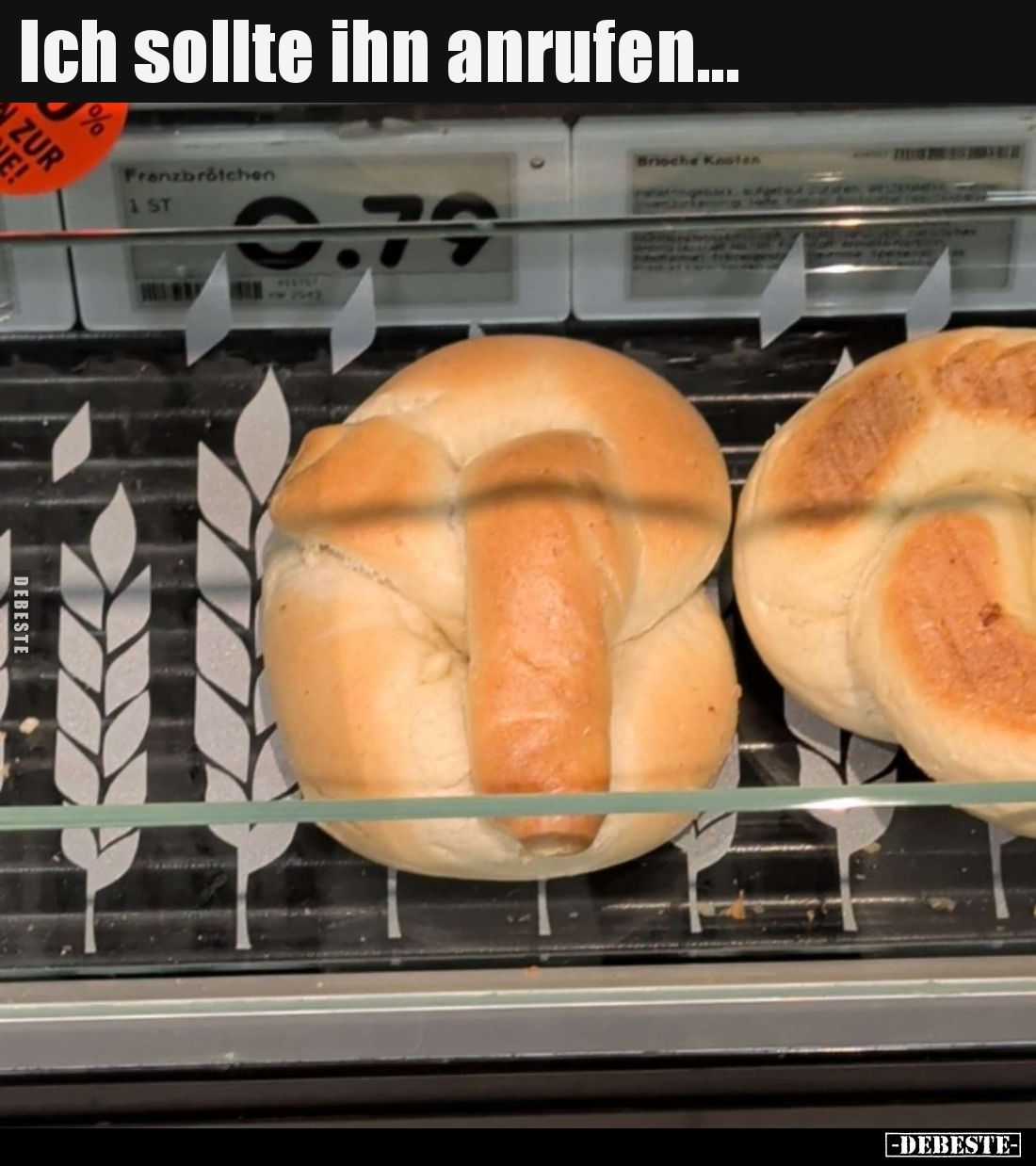 Ich sollte ihn anrufen...