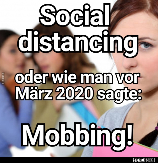 Social distancing oder wie man vor März 2020.. - Lustige Bilder | DEBESTE.de