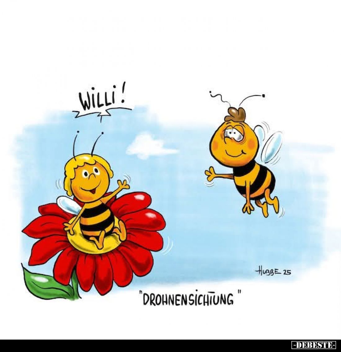 Drohnensichtung. - Willi!