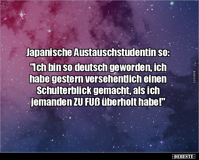 Japanische Austauschstudentin so: "Ich bin so.." - Lustige Bilder | DEBESTE.de