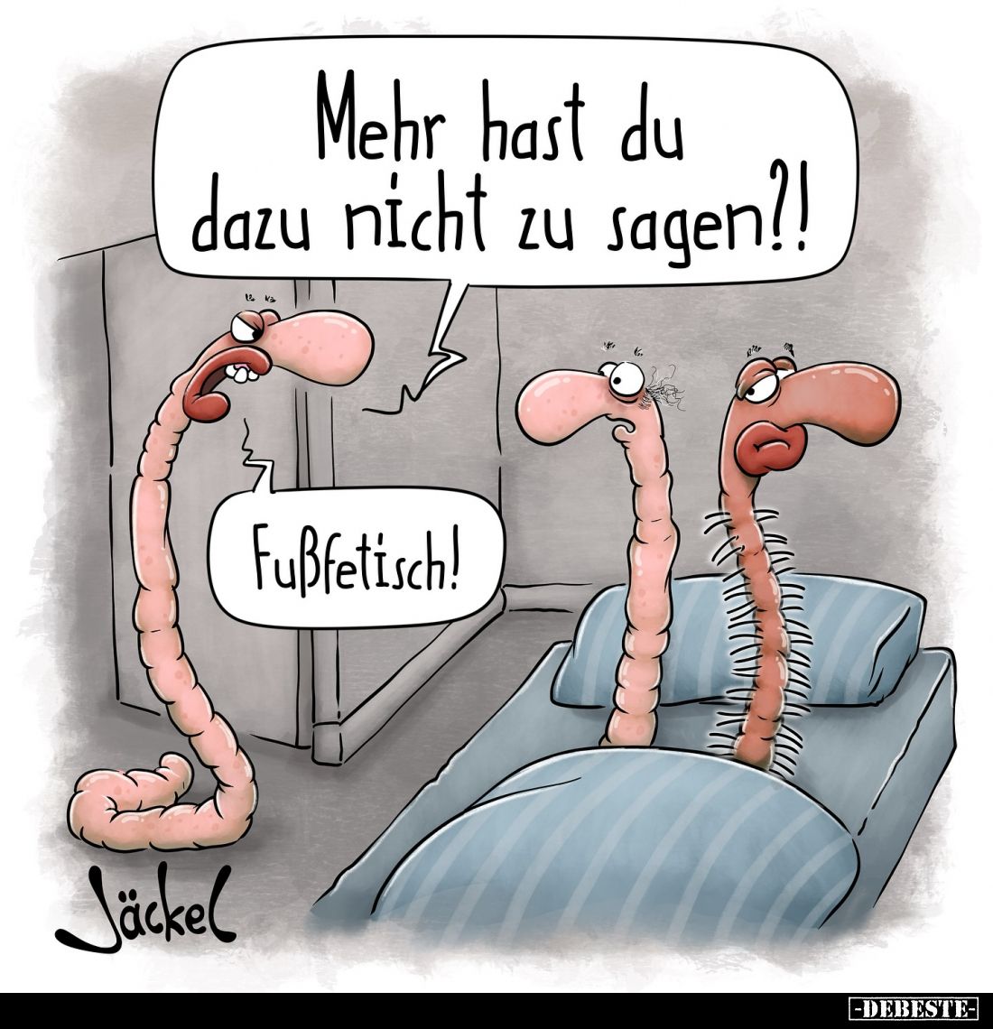 Mehr hast du dazu nicht zu sagen?! -
Fußfetisch!