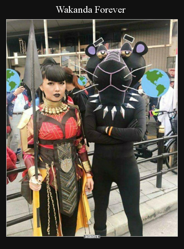 Wakanda Forever..