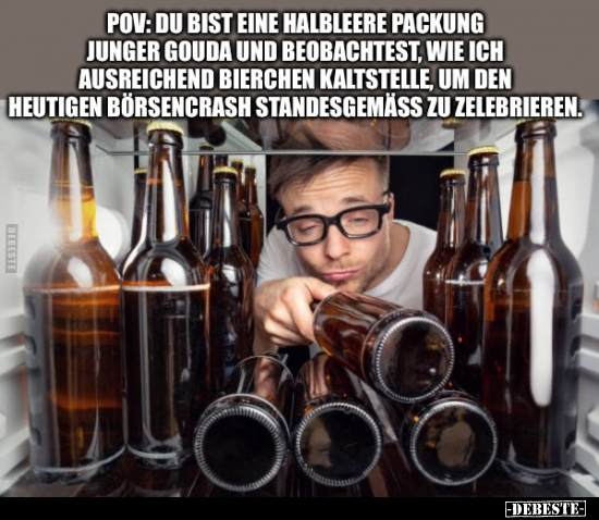 POV: Du bist eine halbleere Packung junger Gouda und.. - Lustige Bilder | DEBESTE.de