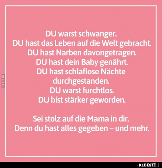 DU warst schwanger.. - Lustige Bilder | DEBESTE.de