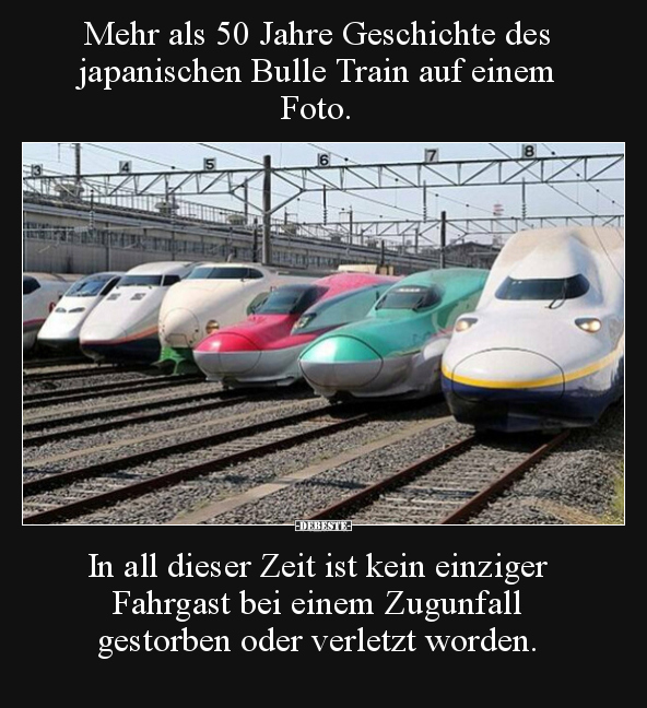 Mehr als 50 Jahre Geschichte des japanischen Bulle Train.. - Lustige Bilder | DEBESTE.de