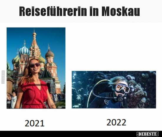 Reiseführerin in Moskau.. - Lustige Bilder | DEBESTE.de