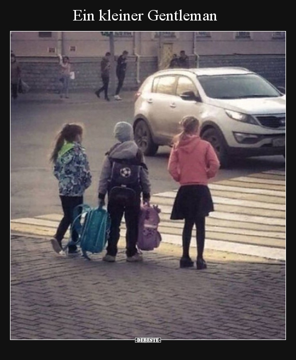 Ein kleiner Gentleman..