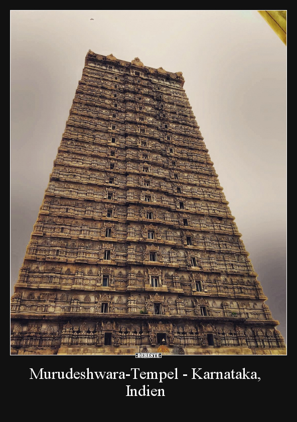 Murudeshwara-Tempel - Karnataka, Indien..