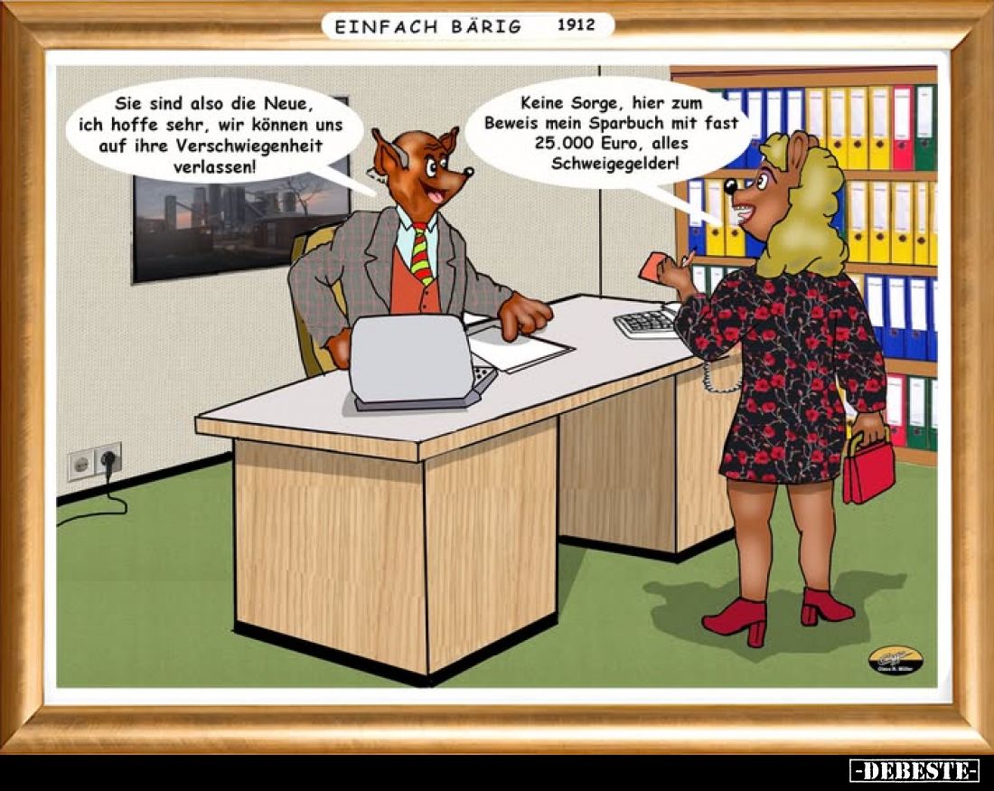 Sie sind also die Neue, ich hoffe sehr, wir können uns auf ihre Verschwiegenheit verlassen!

Keine Sorge, hier zum Beweis m...