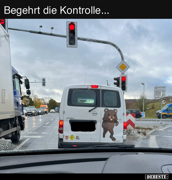 Begehrt die Kontrolle... - Lustige Bilder | DEBESTE.de