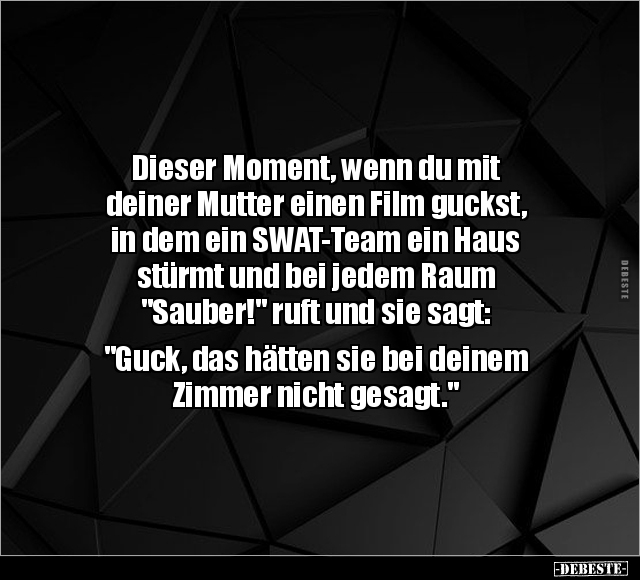 Dieser Moment, wenn du mit deiner Mutter einen Film guckst.. - Lustige Bilder | DEBESTE.de