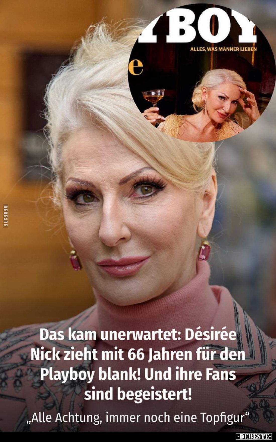 Das kam unerwartet: Désirée Nick zieht... - Lustige Bilder | DEBESTE.de