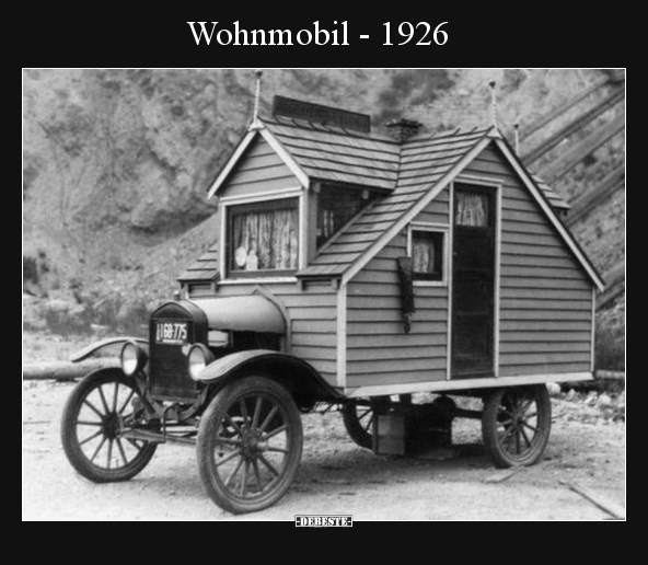Wohnmobil - 1926.. - Lustige Bilder | DEBESTE.de