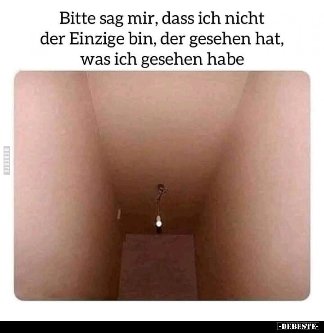 Bitte sag mir, dass ich nicht der Einzige bin, der gesehen hat, was ich gesehen habe.