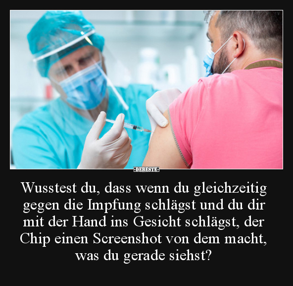 Wusstest du, dass wenn du gleichzeitig gegen die Impfung.. - Lustige Bilder | DEBESTE.de