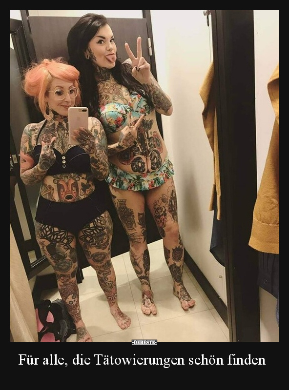 Für alle, die Tätowierungen schön finden