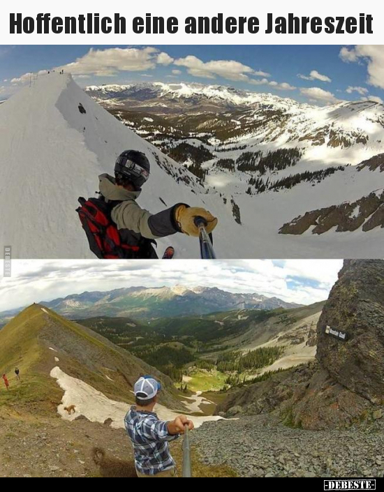 Hoffentlich eine andere Jahreszeit..