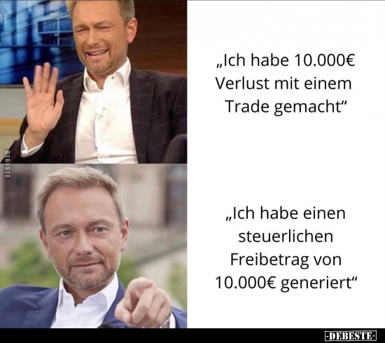 "Ich habe 10.000€ Verlust mit einem Trade gemacht".. - Lustige Bilder | DEBESTE.de