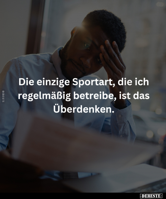 Die einzige Sportart, die ich regelmäßig betreibe.. - Lustige Bilder | DEBESTE.de