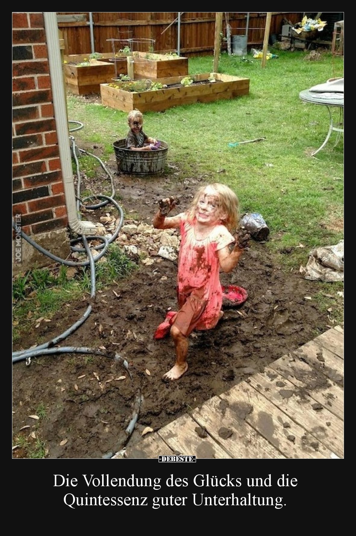 Die Vollendung des Glücks und die Quintessenz guter Unterhaltung.