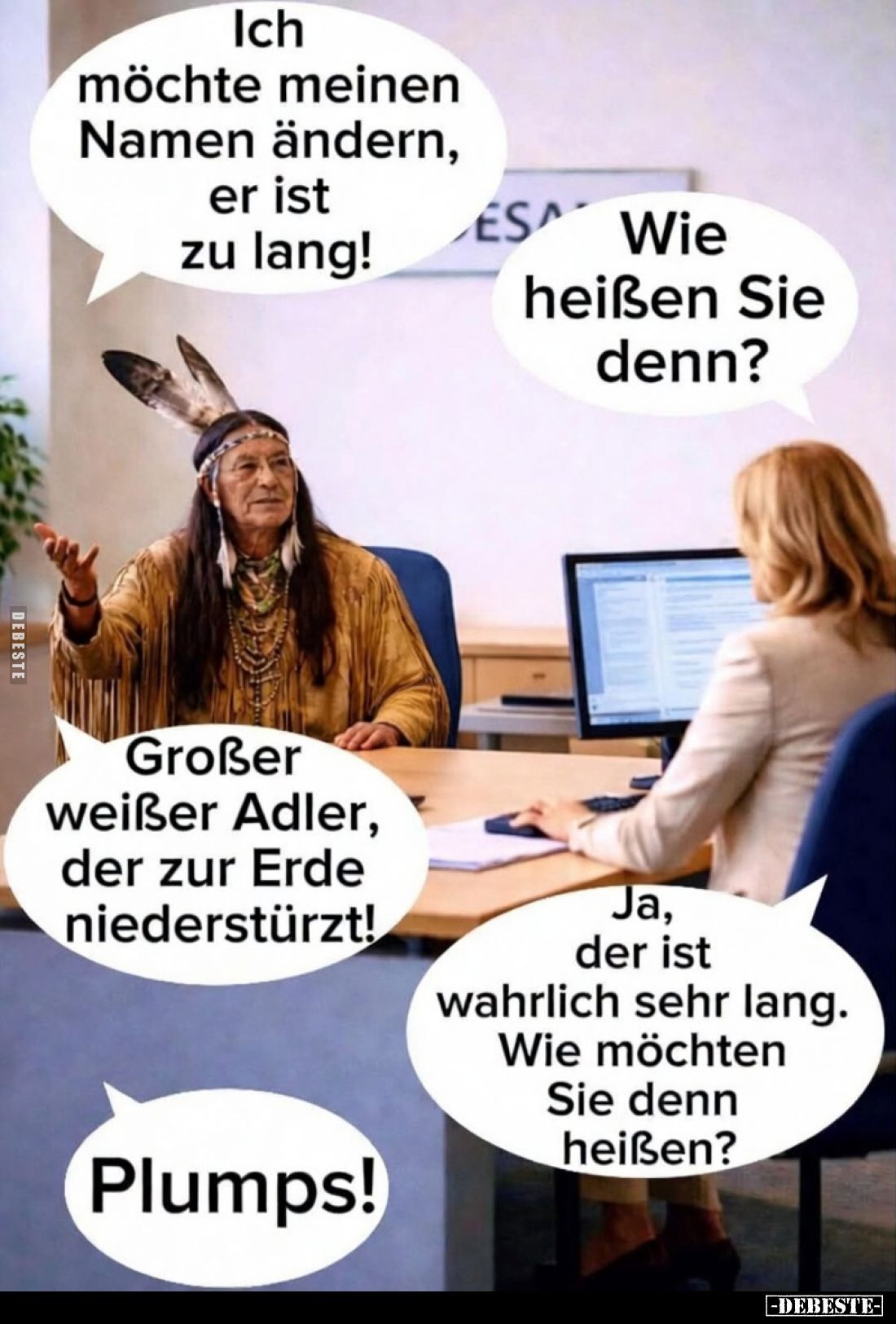 Ich möchte meinen Namen ändern, er ist zu lang!.. - Lustige Bilder | DEBESTE.de