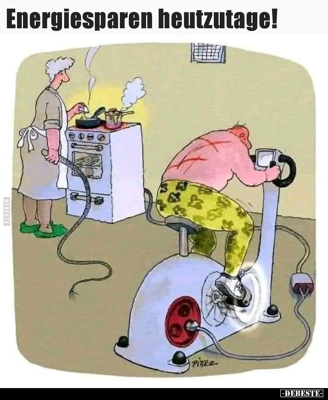 Energiesparen heutzutage!.. - Lustige Bilder | DEBESTE.de