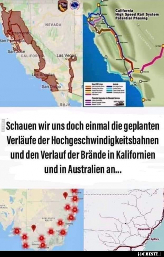 Schauen wir uns doch einmal die geplanten Verläufe der..