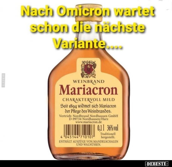 Nach Omicron wartet schon die nächste Variante... - Lustige Bilder | DEBESTE.de