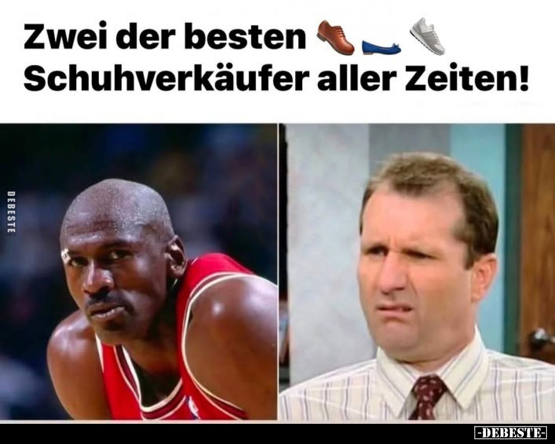 Zwei der besten Schuhverkäufer aller Zeiten!.. - Lustige Bilder | DEBESTE.de