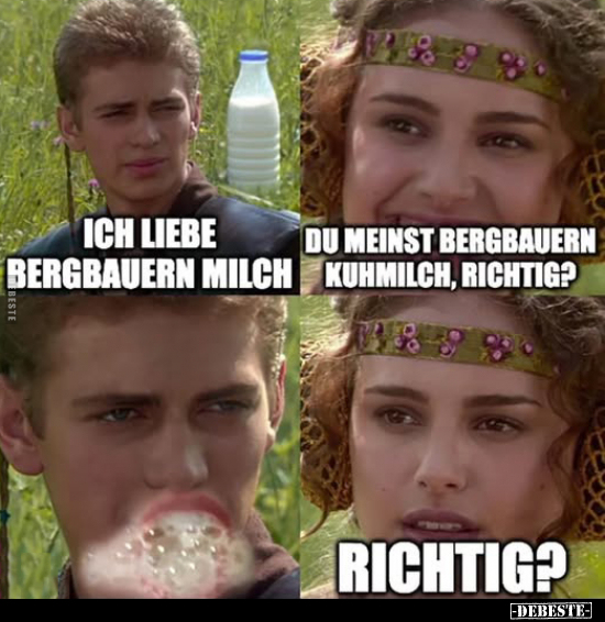 Ich liebe Bergbauern Milch.. - Lustige Bilder | DEBESTE.de