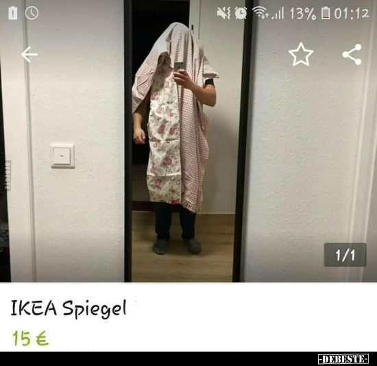 IKEA Spiegel 15€.. - Lustige Bilder | DEBESTE.de