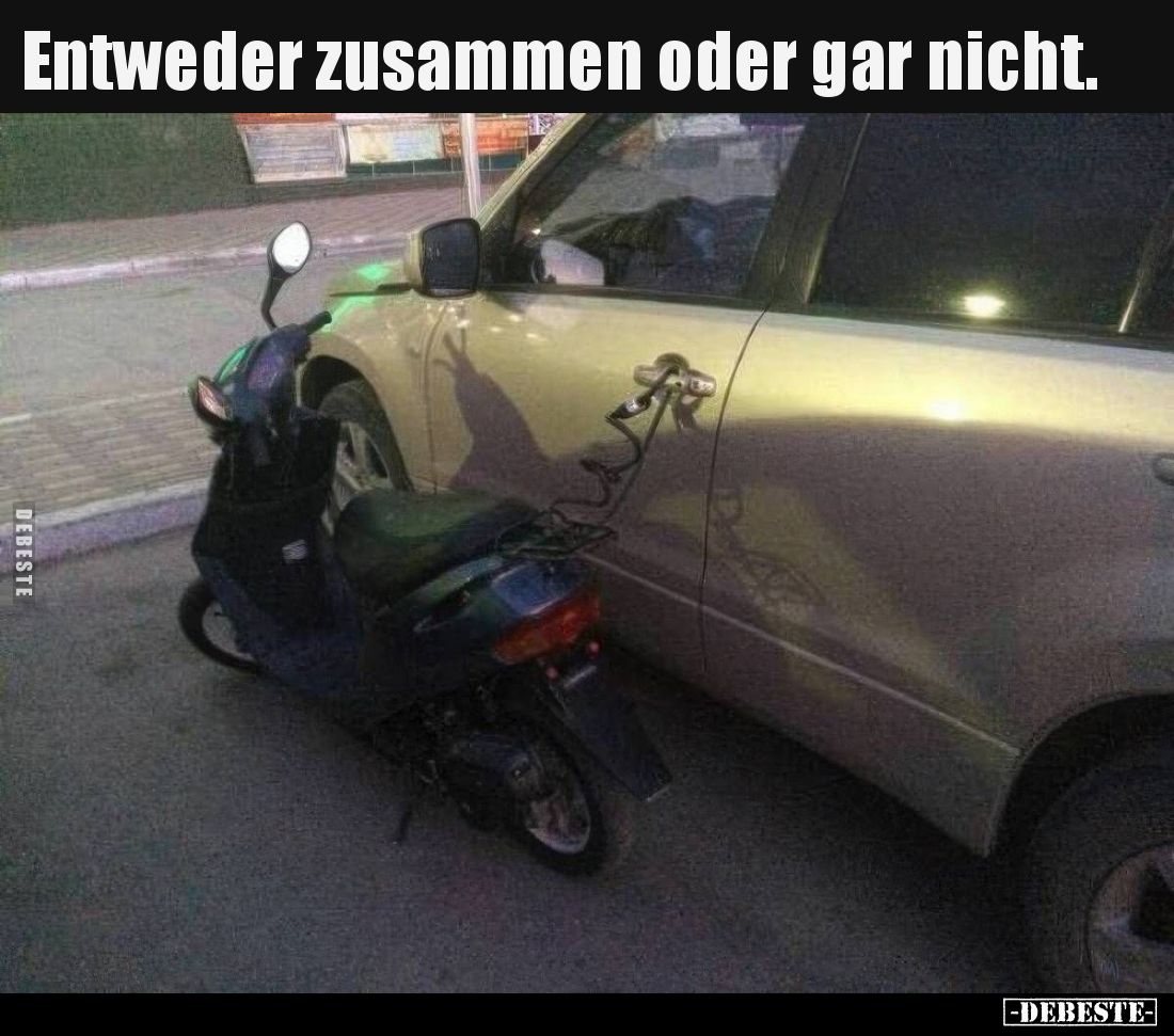 Entweder zusammen oder gar nicht...