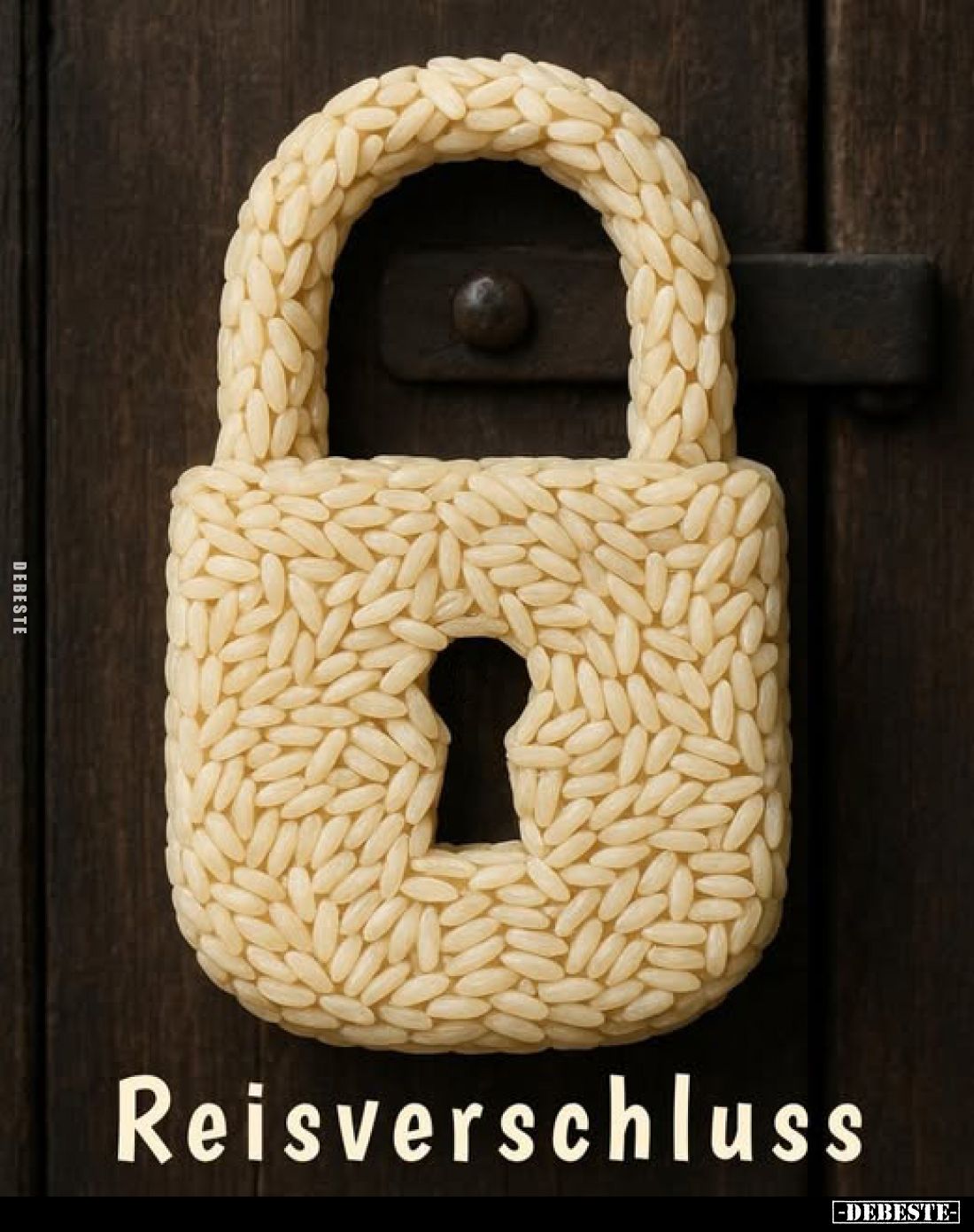 Reisverschluss.