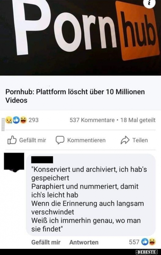Po*nhub: Plattform löscht über 10 Millionen Videos..
