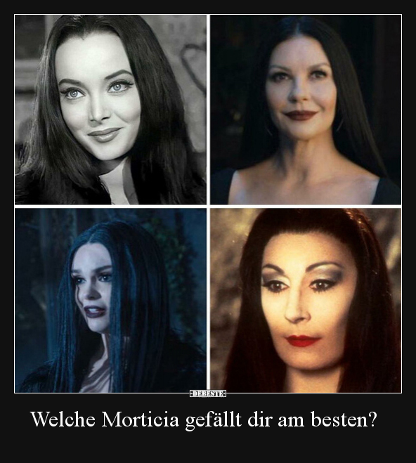 Welche Morticia gefällt dir am besten?