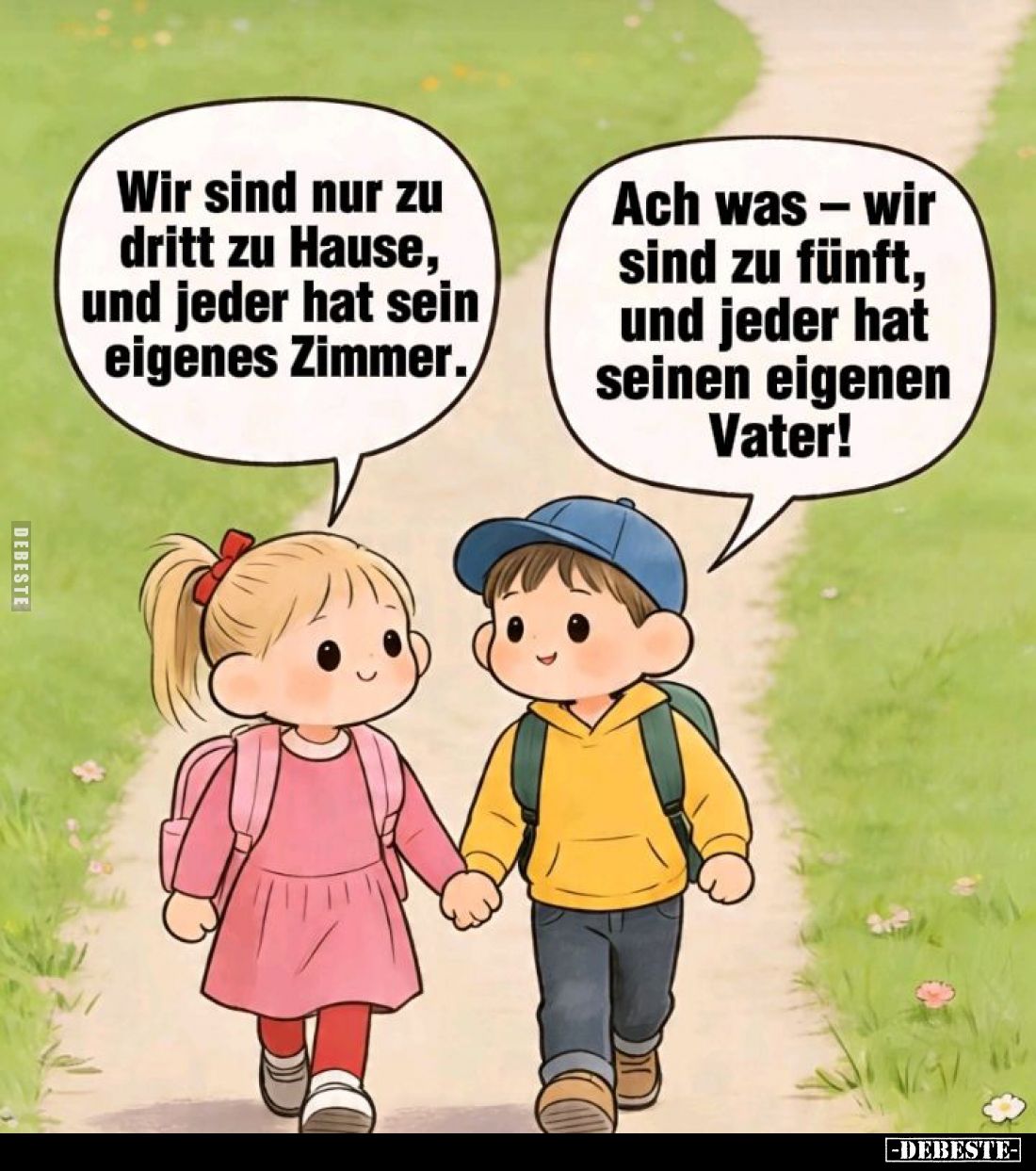 Wir sind nur zu dritt zu Hause... - Lustige Bilder | DEBESTE.de