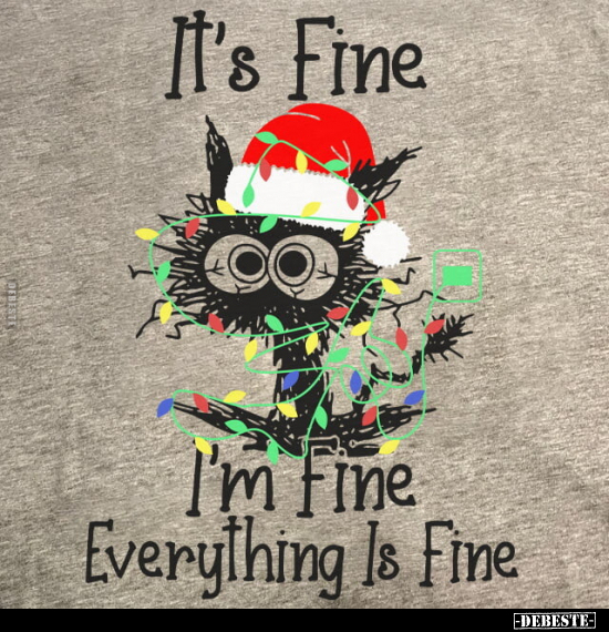 It's Fine. I'm Fine. Everything Is Fine.