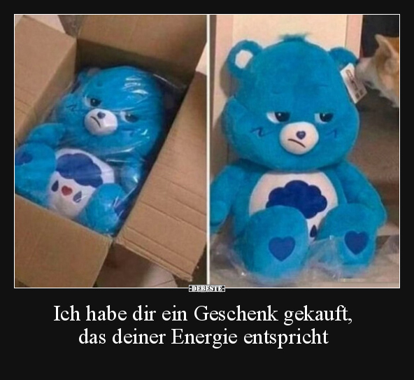 Ich habe dir ein Geschenk gekauft, das deiner Energie.. - Lustige Bilder | DEBESTE.de