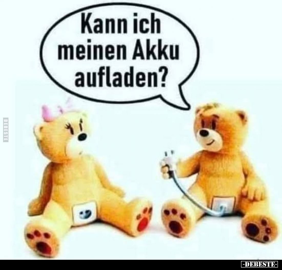 Kann ich meinen Akku aufladen?
