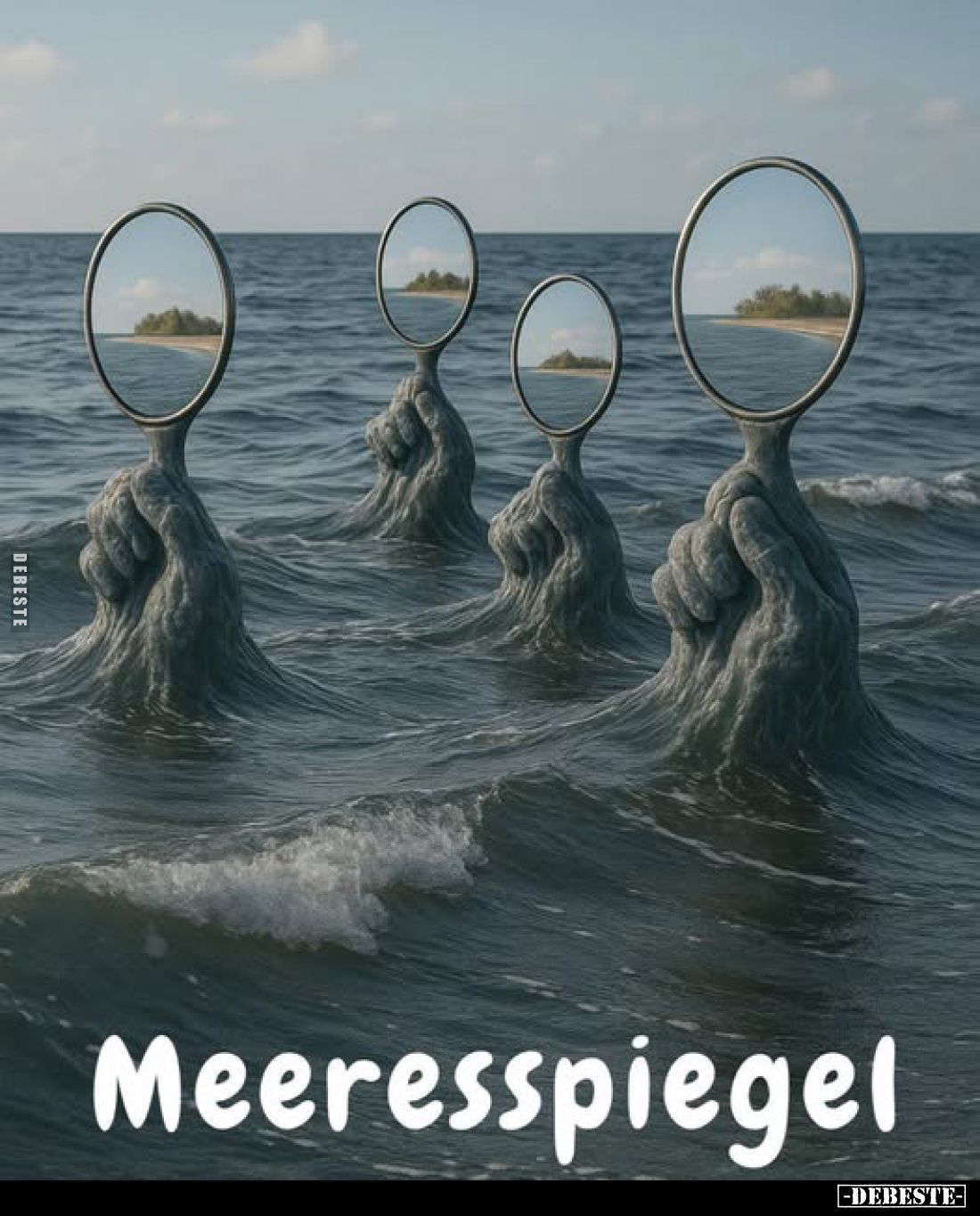Meeresspiegel.