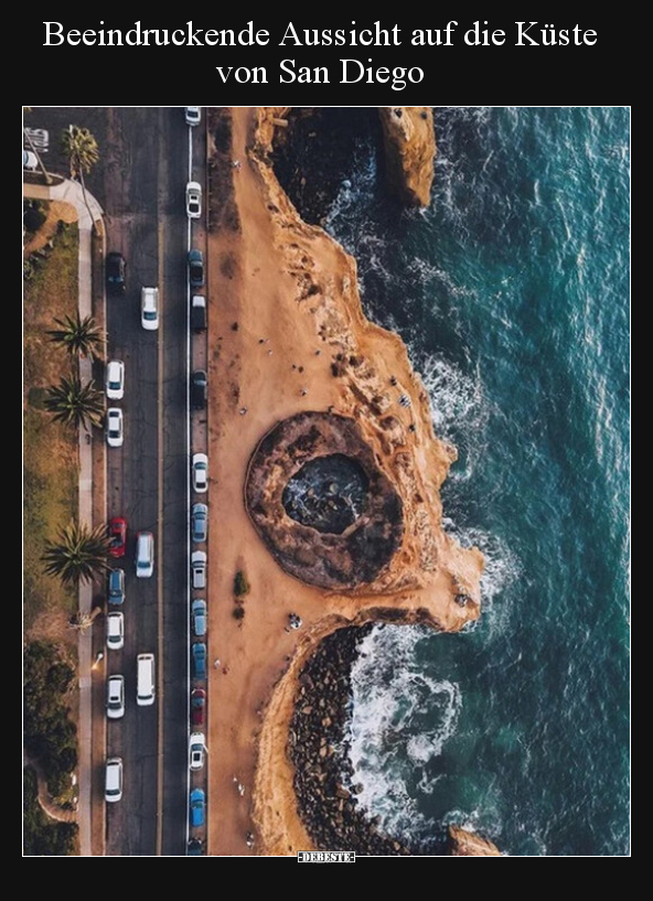 Beeindruckende Aussicht auf die Küste von San Diego.. - Lustige Bilder | DEBESTE.de