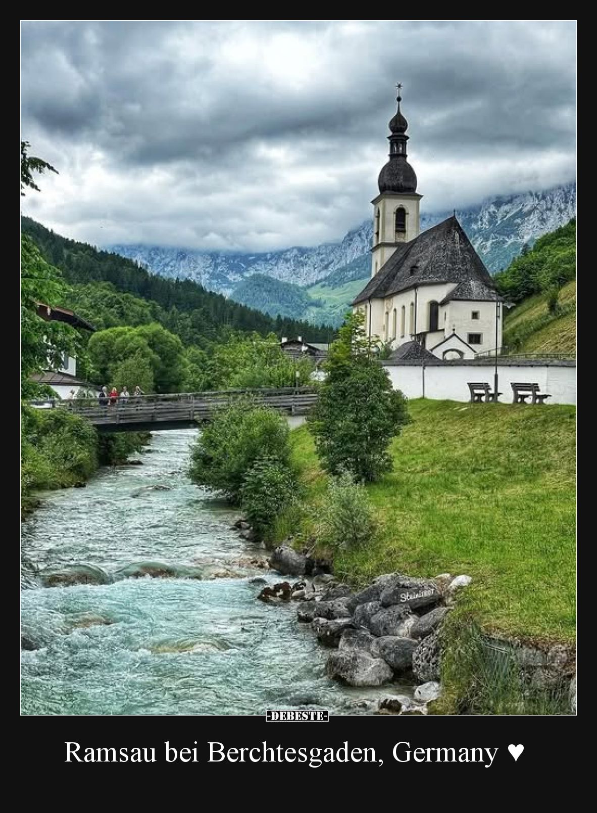Ramsau bei
Berchtesgaden, Germany.