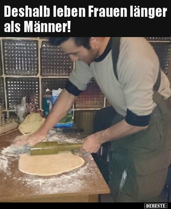 Deshalb leben Frauen länger als Männer!.. - Lustige Bilder | DEBESTE.de