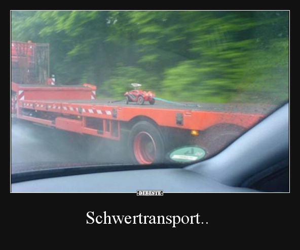 Schwertransport.. - Lustige Bilder | DEBESTE.de