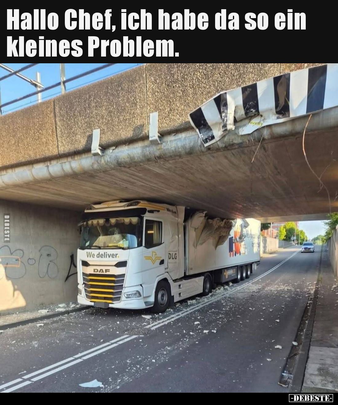 Hallo Chef, ich habe da so ein kleines Problem...