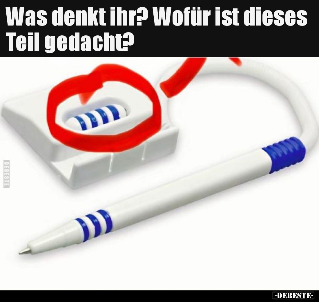 Was denkt ihr? Wofür ist dieses Teil gedacht?