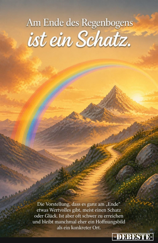 Schatz am Regenbogen - Lustige Bilder | DEBESTE.de