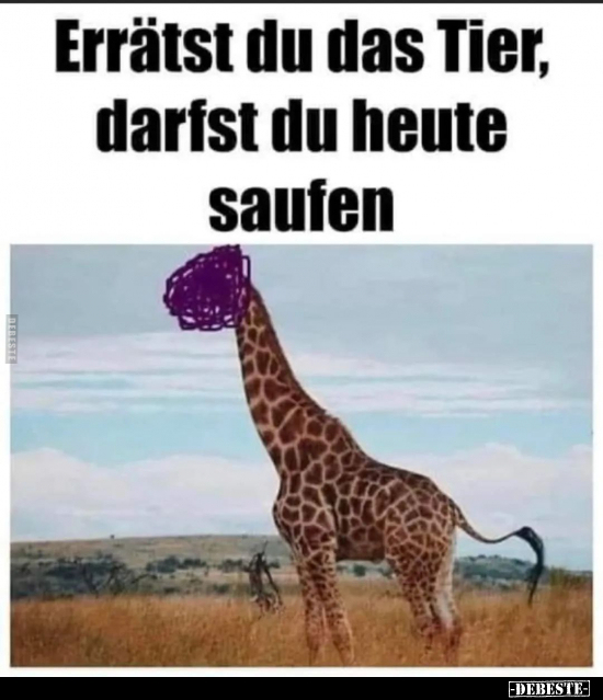 Errätst du das Tier.. - Lustige Bilder | DEBESTE.de