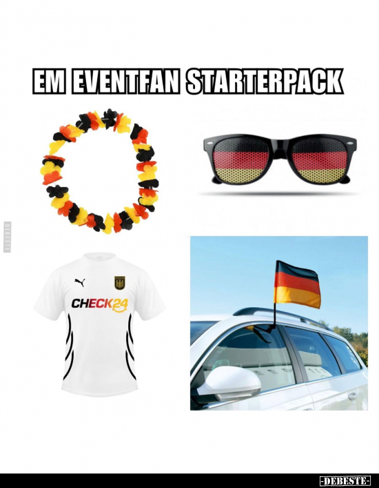 EM Eventfan Starterpack.. - Lustige Bilder | DEBESTE.de